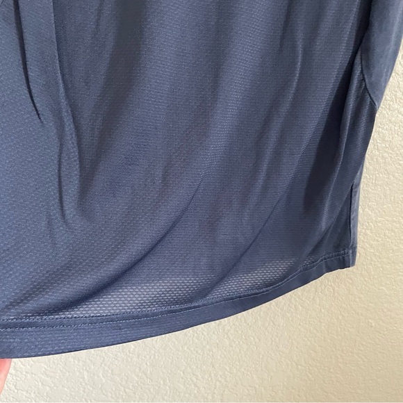 2 Gymshark Navy Blue Short Sleeve T-Shirt Athletic Workout Bundle Mens Medium - Picture 8 of 9